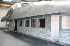 Opbouw megajacht BN 49 – 2007 - 6