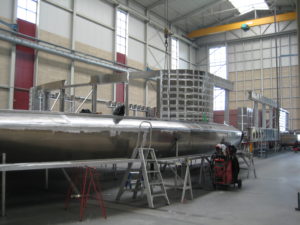 Opbouw megajacht BN 90 – 2016 - 8